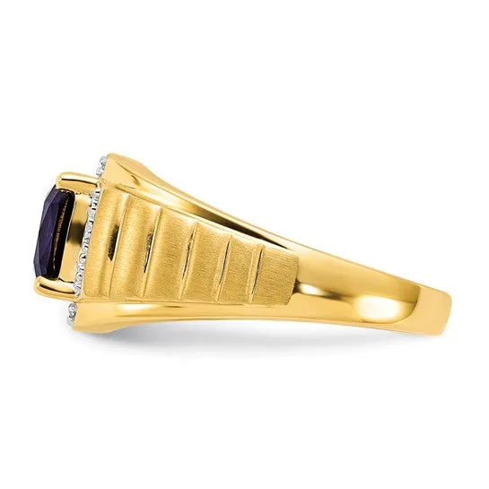 10k Yellow Gold Men's Ring