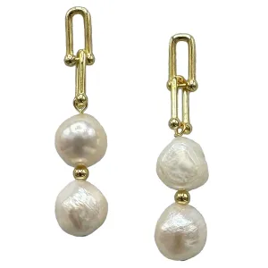 347-01-G | ROXY EARRINGS (WHITE/GOLD)