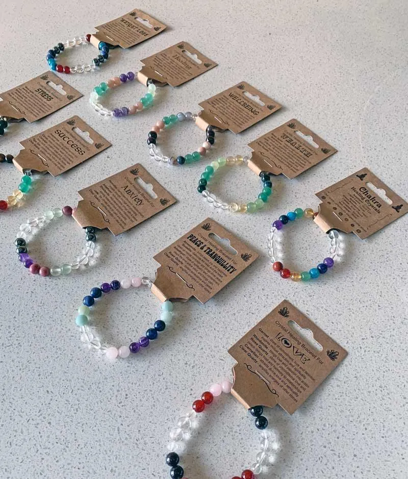 Air | Crystal Healing Bracelet for Harmony