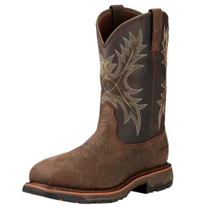 ARIAT MEN'S WORKHOG WATERPROOF COMPOSITE TOE WORK BOOT- 10017420