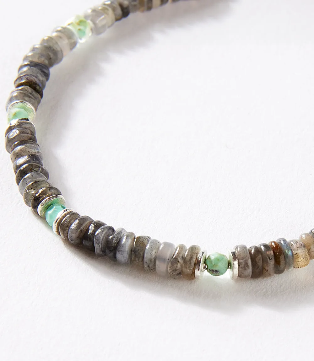 Beaded Labradorite Bracelet