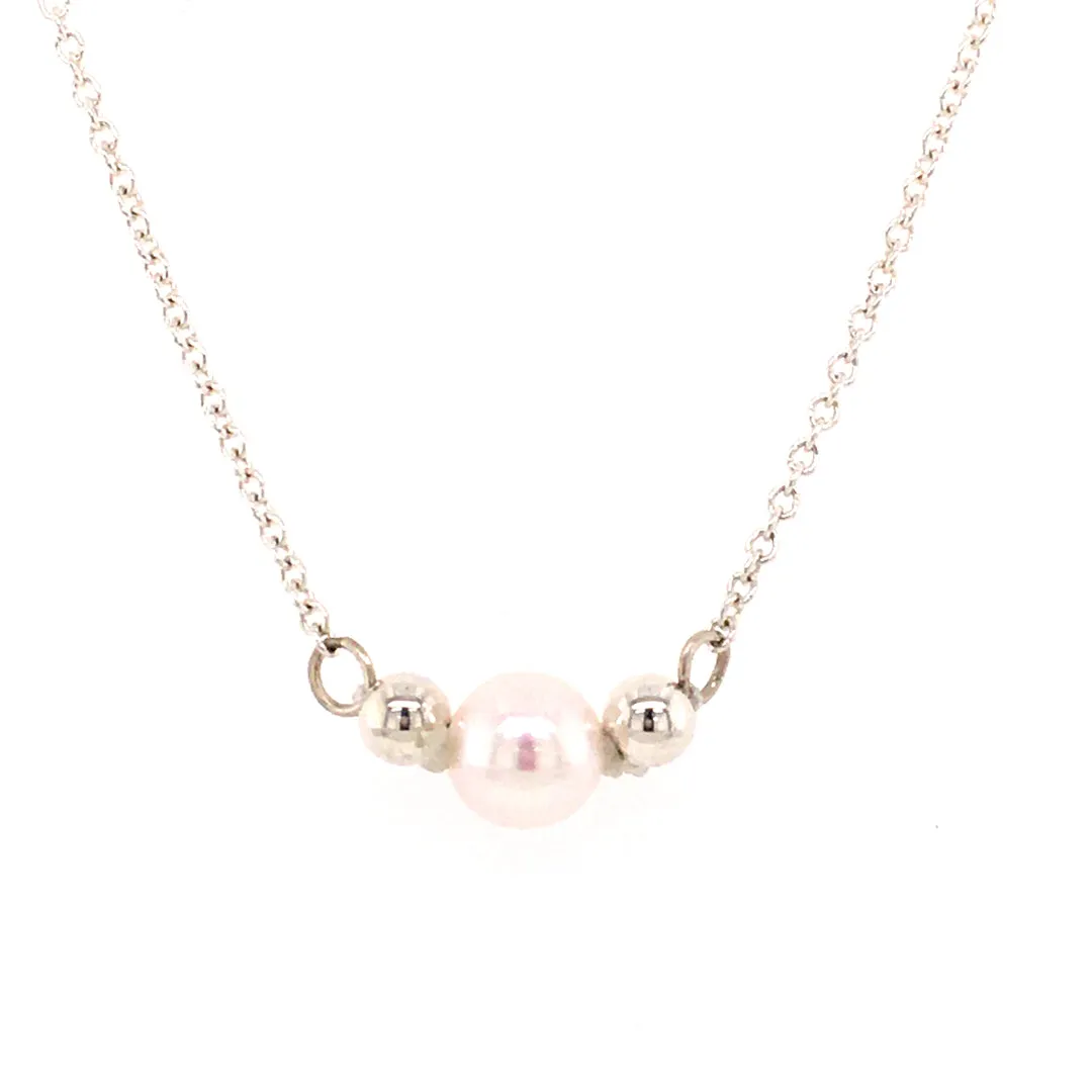 Beeghly & Co. Yellow Gold One Pearl Add-A-Pearl Necklace