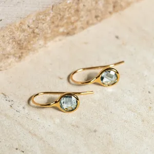 Blue Topaz Earrings - Sigrid