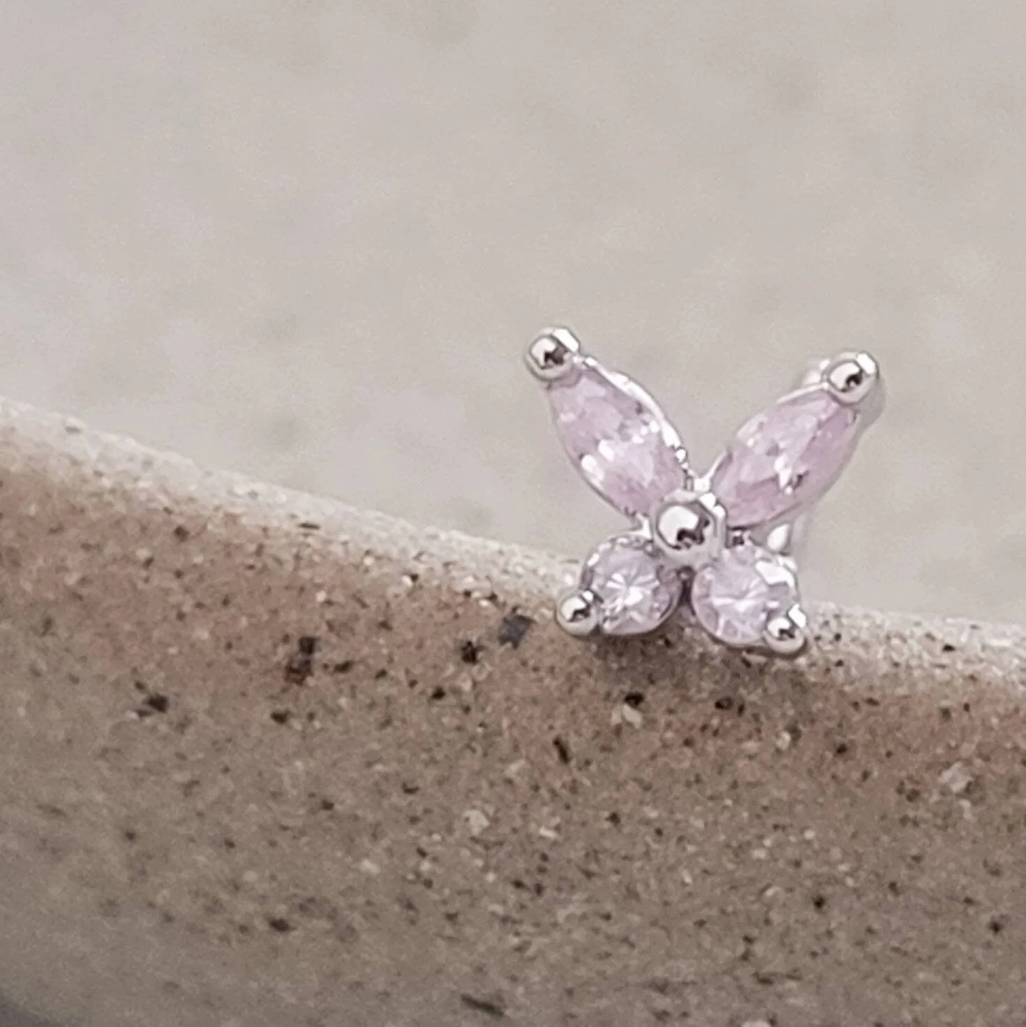 Butterfly Nose Stud