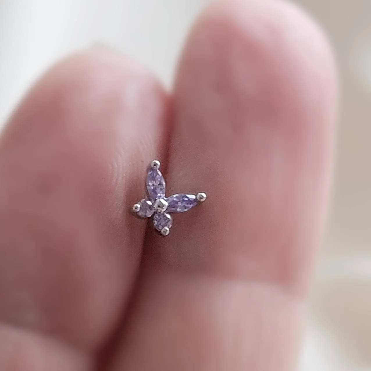 Butterfly Nose Stud