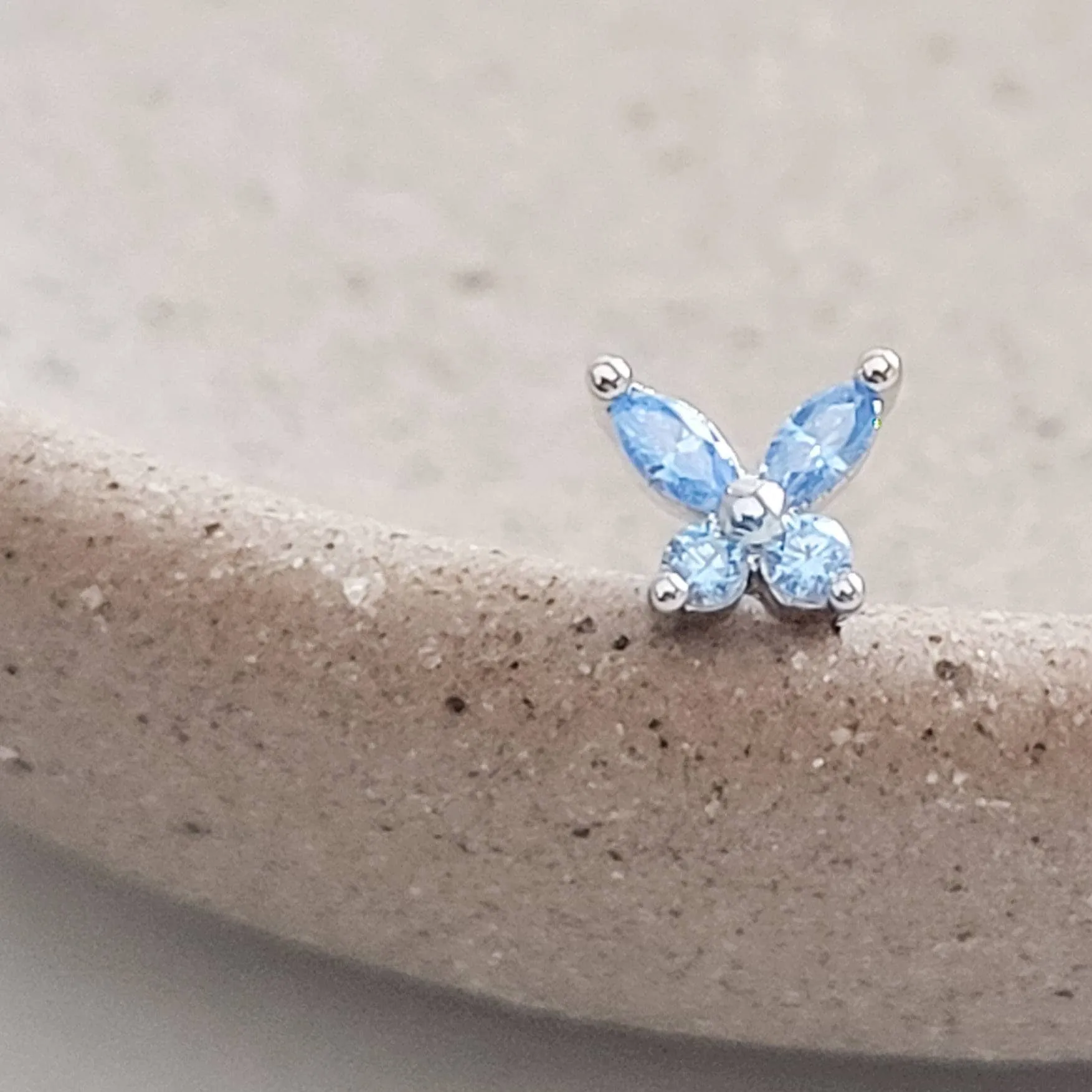 Butterfly Nose Stud