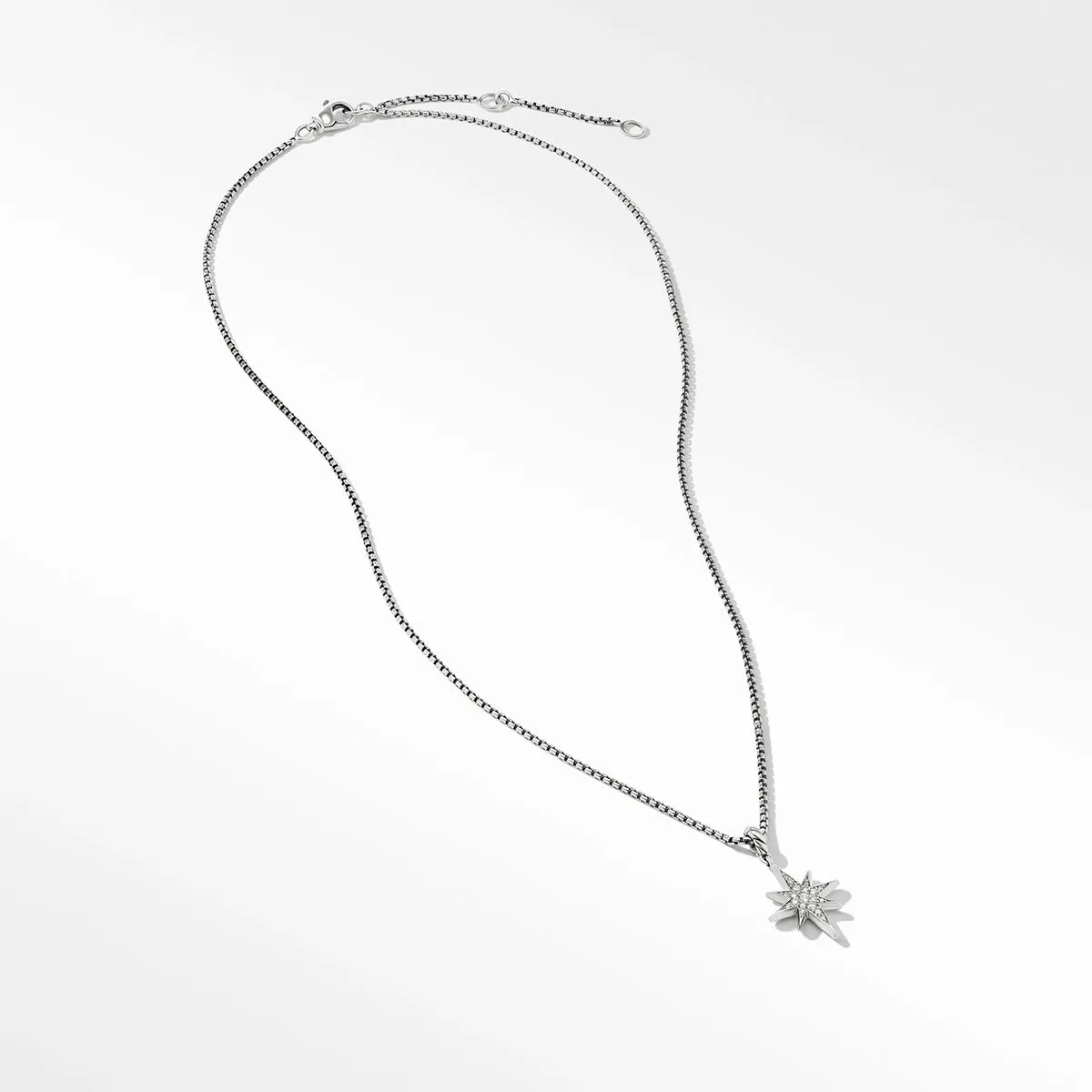 Cable Collectibles North Star Necklace with Pave Diamonds