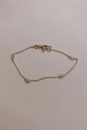 Citrine Chain Bracelet