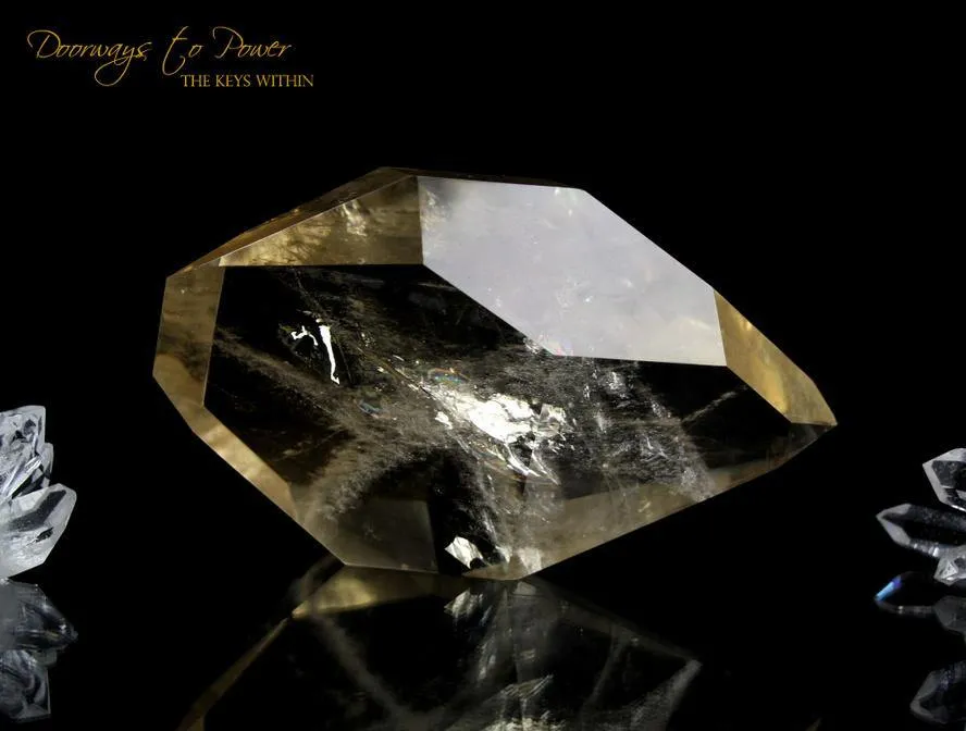 Citrine Double Terminated Quartz Isis Crystal 'Abundance Stone'