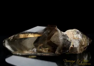 Citrine DT White Phantom Shaman Quartz Crystal Wand