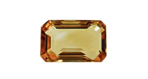 Citrine, Octagon Cut 4.19ct