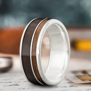 Custom Design - 2-Inlay Offset Ring LAFwvDLWDelShOIEccvYxsnD