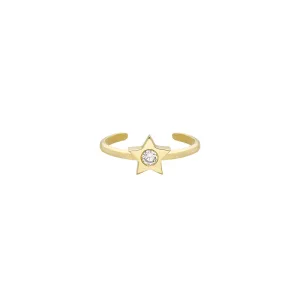 Diamond Star Toe Ring ( 2 Colors )