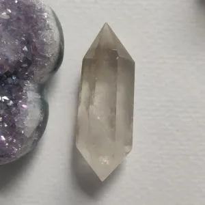 Double Terminated Citrine Point (#3)