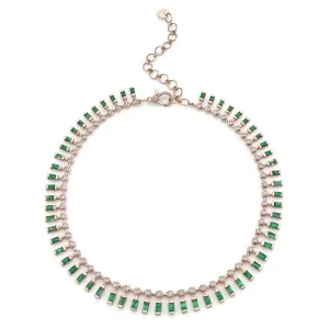 Emerald Choker Necklace