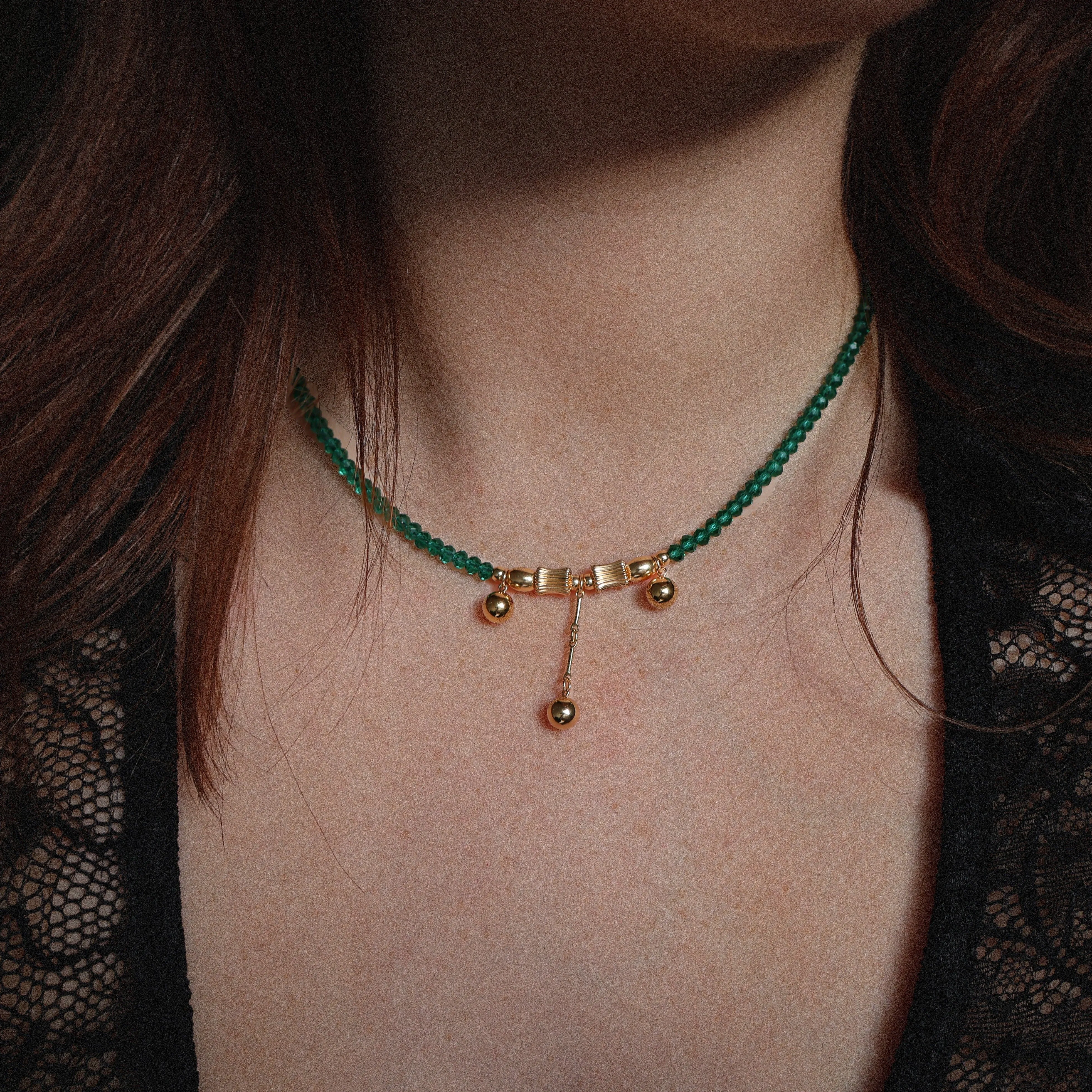 Endora Emerald Necklace