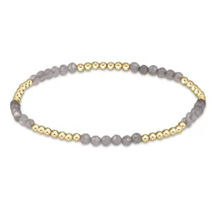 Enewton blissful pattern 2.5mm bead bracelet -labradorite