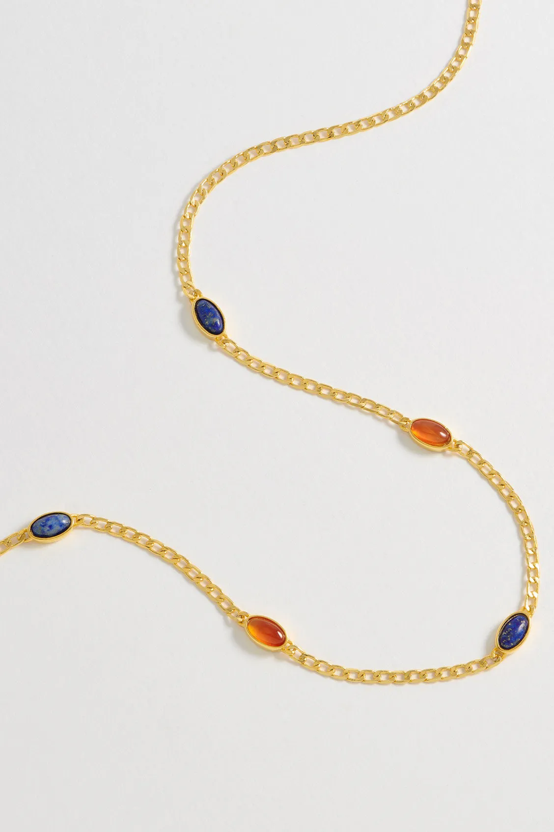 Gemstone Chain Necklace