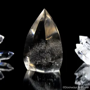 John of God Citrine Quartz Crystal Flame 'The Golden Stone of Wealth'