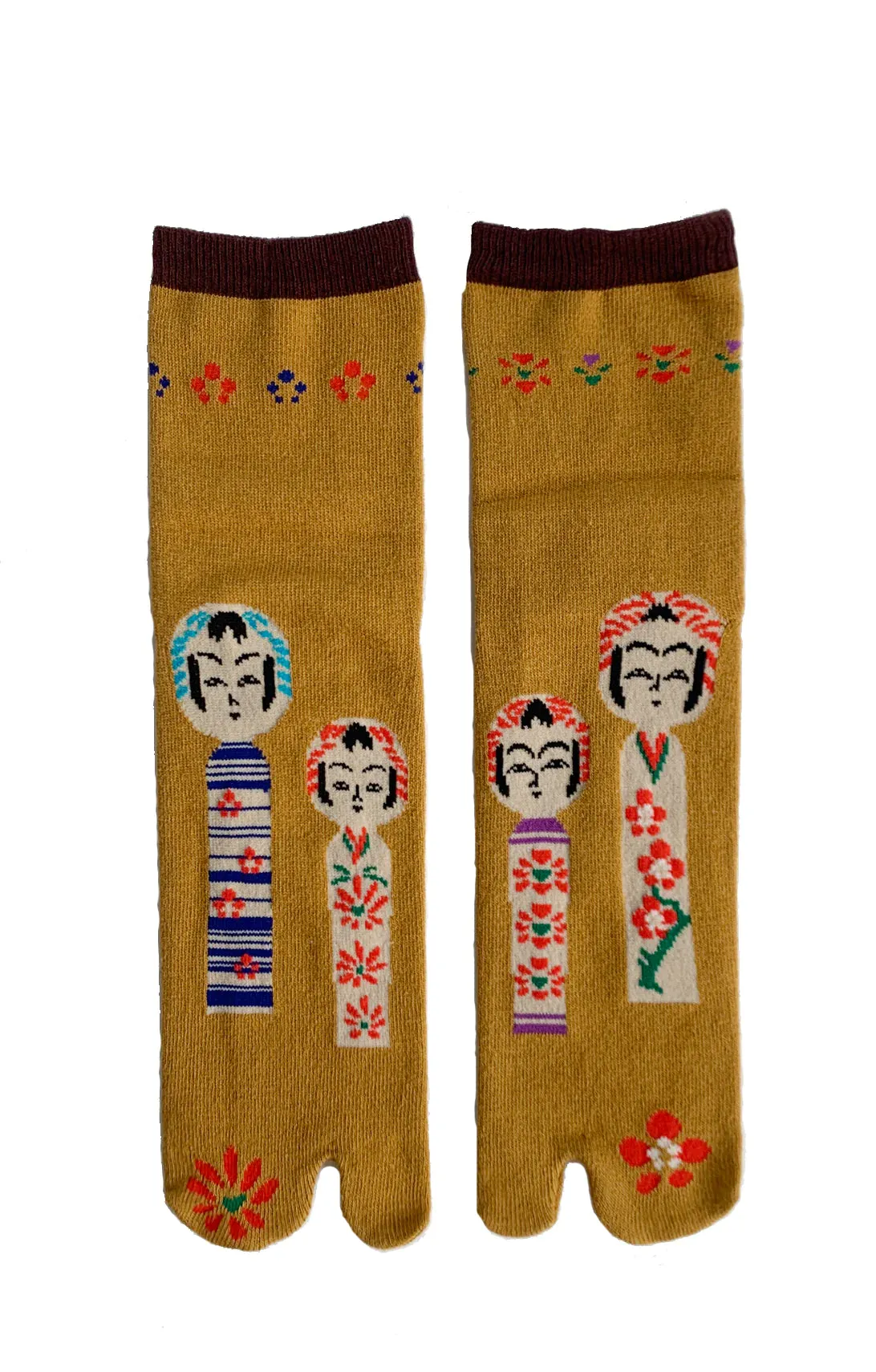 Kokeshi Doll Tabi Socks