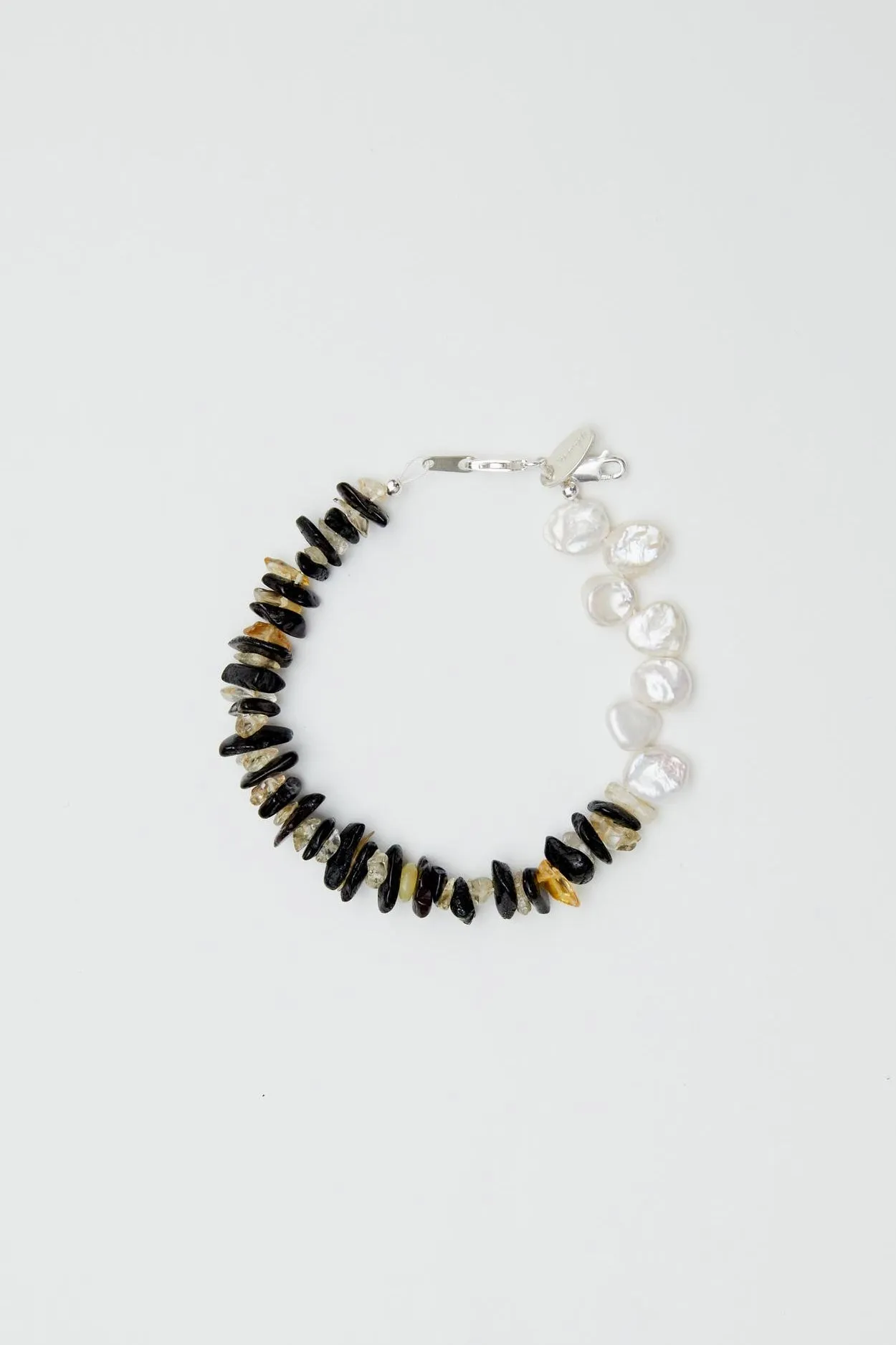 La Duke Bracelet - Citrine / Amber Stripe