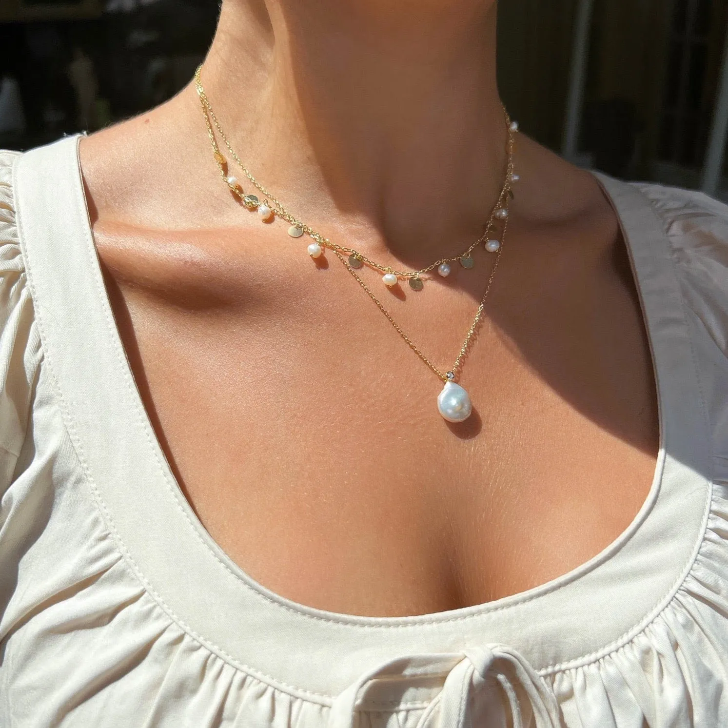 Lexa Pearl Necklace