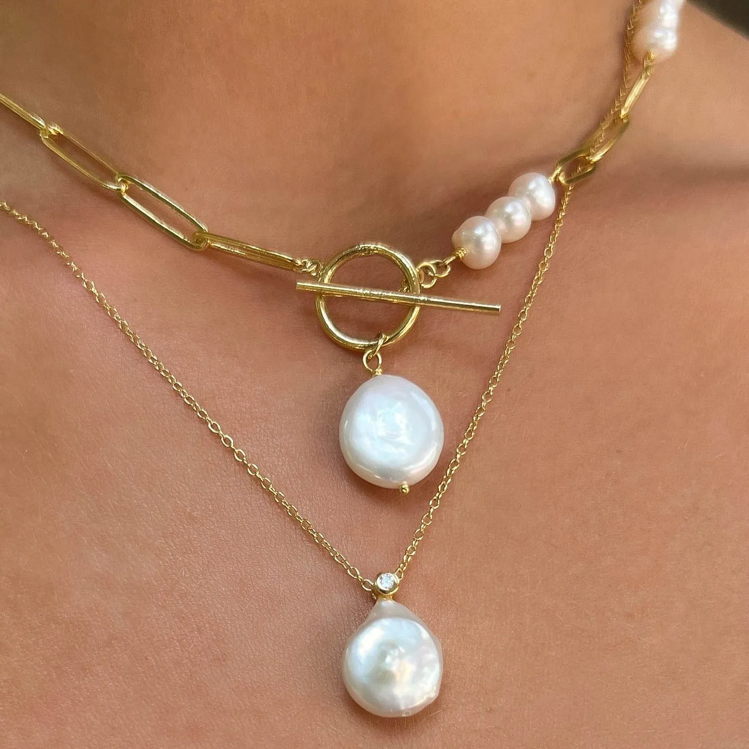 Lexa Pearl Necklace