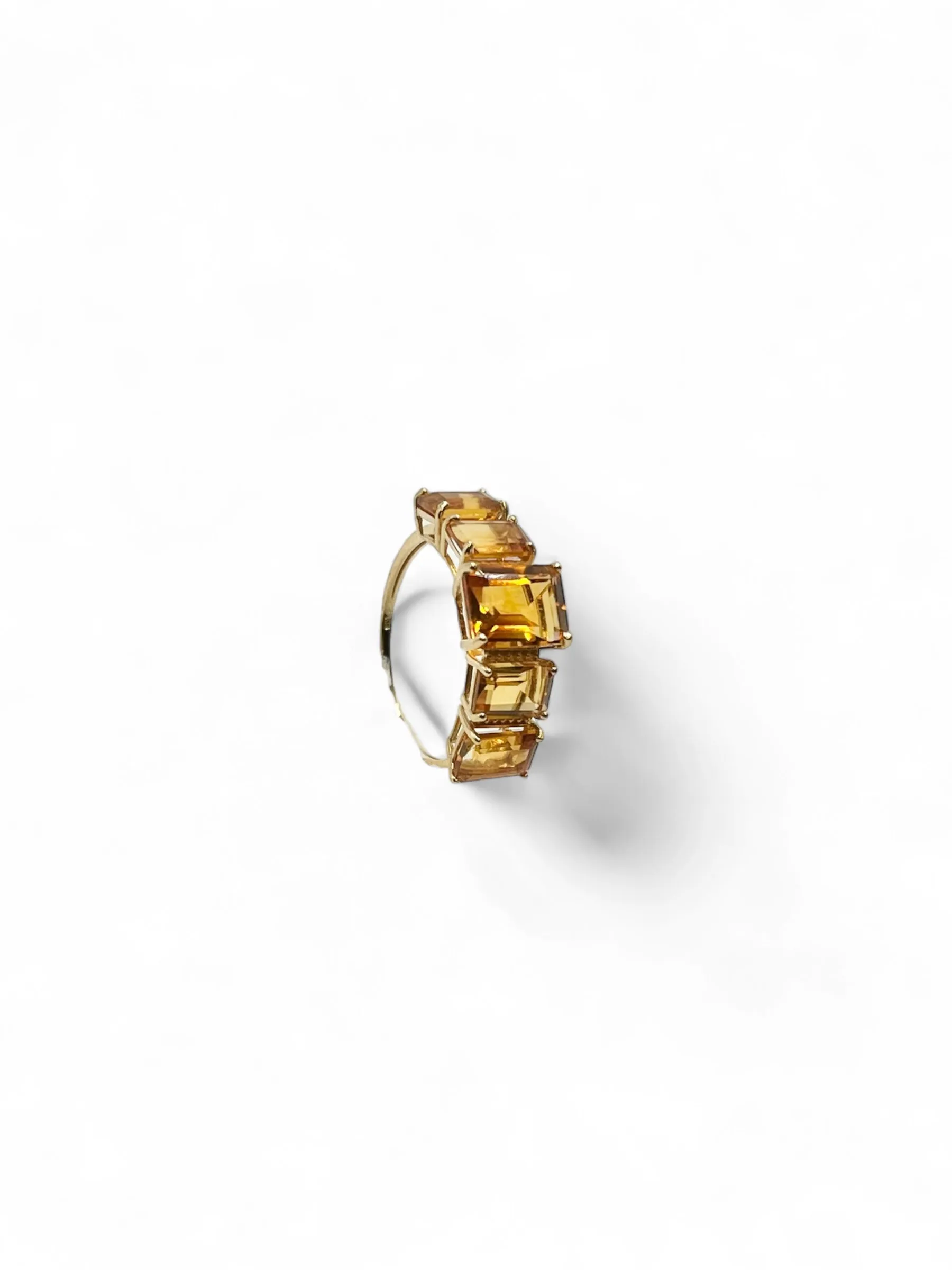 NATURAL CITRINE RING