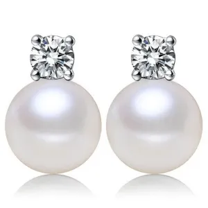 Natural Freshwater Pearl Earrings - Perfect for Brides, Weddings, and Bridesmaids