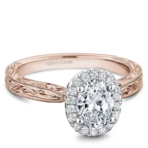 Noam Carver Engagement Ring - B019-05RWME-FCYA