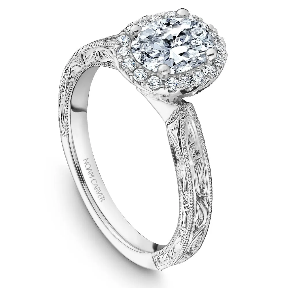 Noam Carver Engagement Ring - B019-05WSE-FCYA