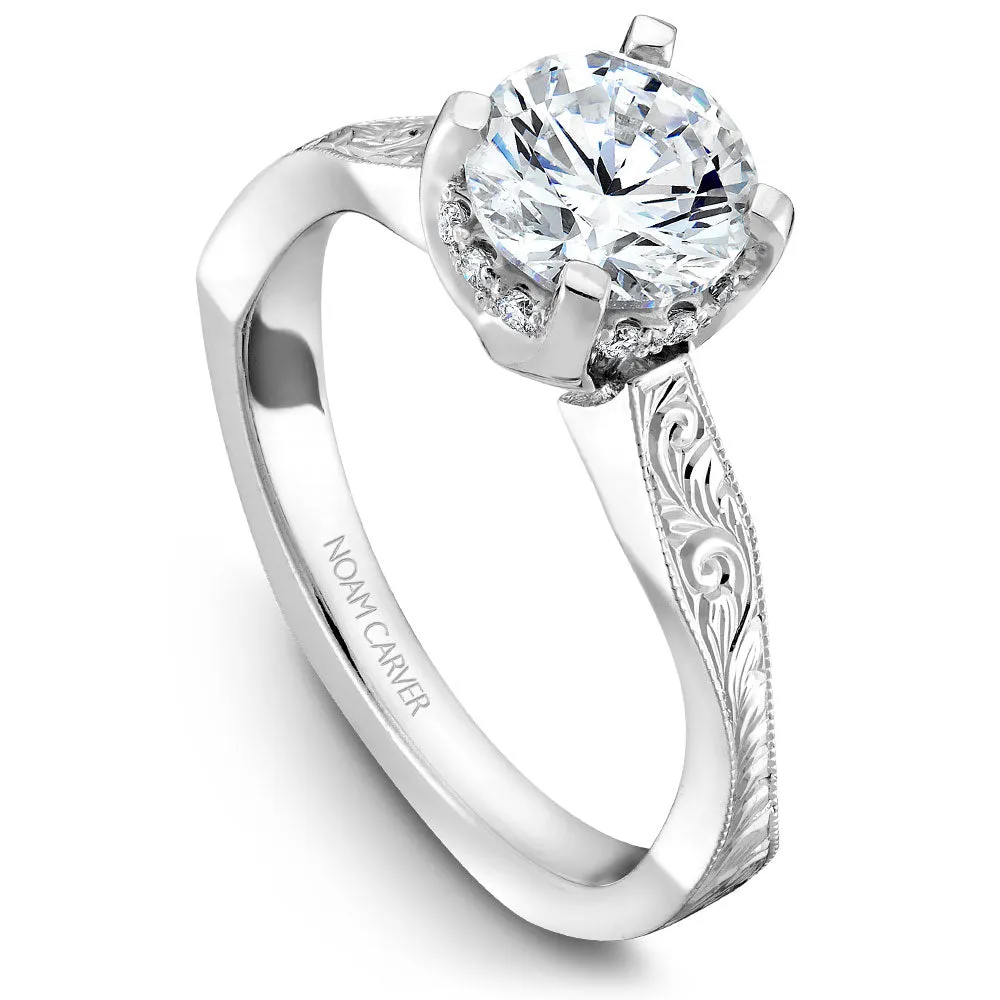 Noam Carver Engagement Ring - B020-04WSE-100A