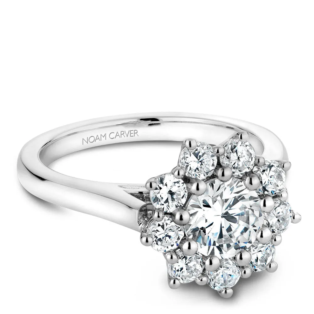 Noam Carver Engagement Ring - B090-01WS-100A