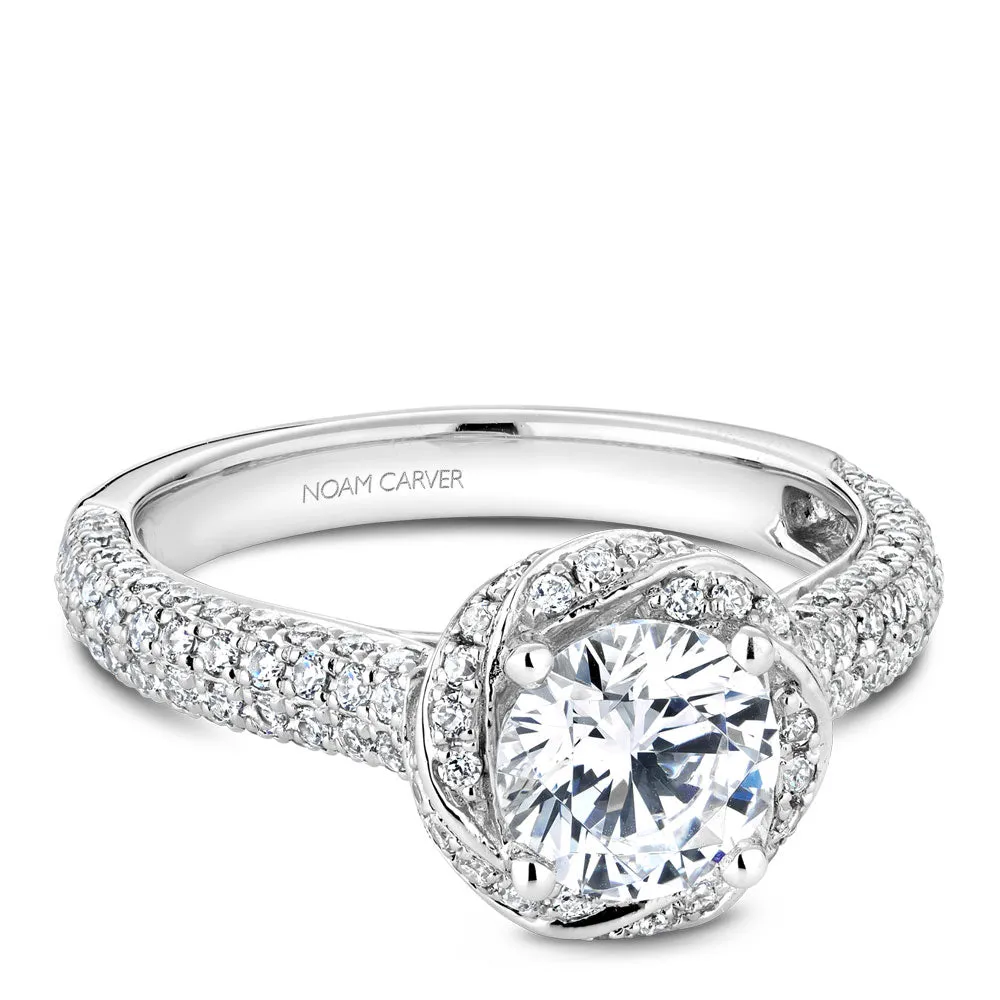 Noam Carver Engagement Ring - B164-01WS-100A