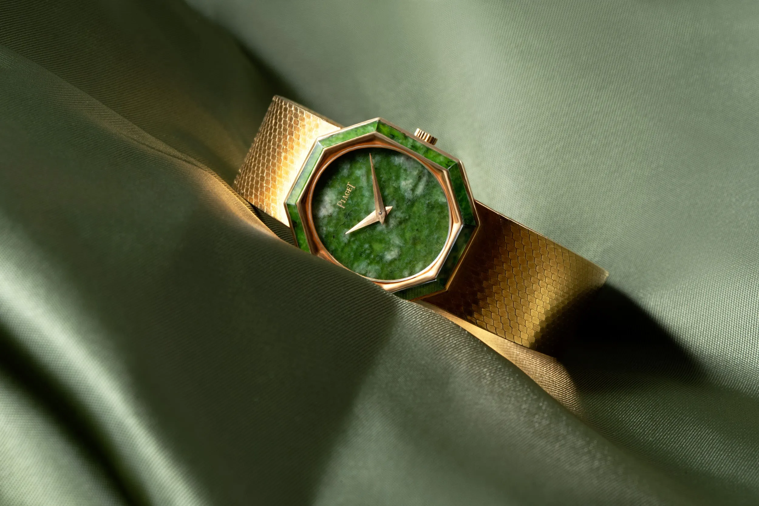 Piaget Ladies 18k Jade Dial