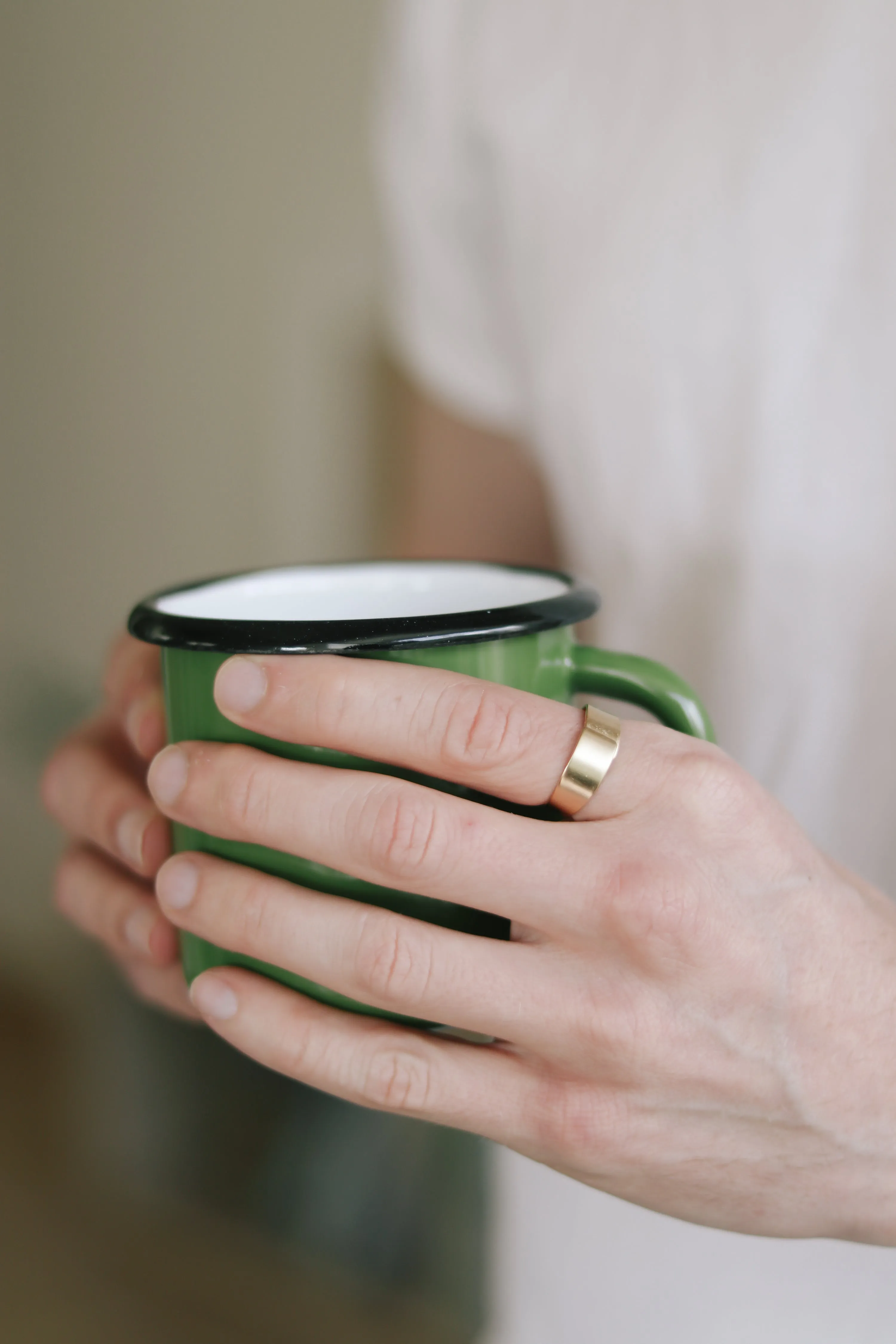 Ring for men, gold plain ring, men's ring, boyfriend gift for him, adjustable ring, wrapped ring, minimalist mens jewelry, stacking ring