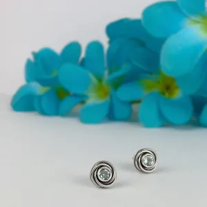 Sky Swirl Earrings - VE409BT