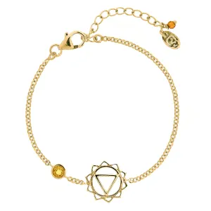 Solar Plexus Chakra Bracelet - Gold