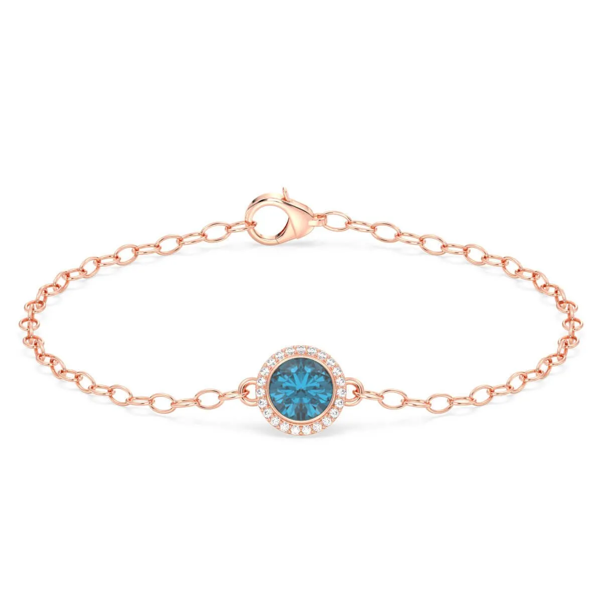 Sun with Encrusted Moissanite Bracelet