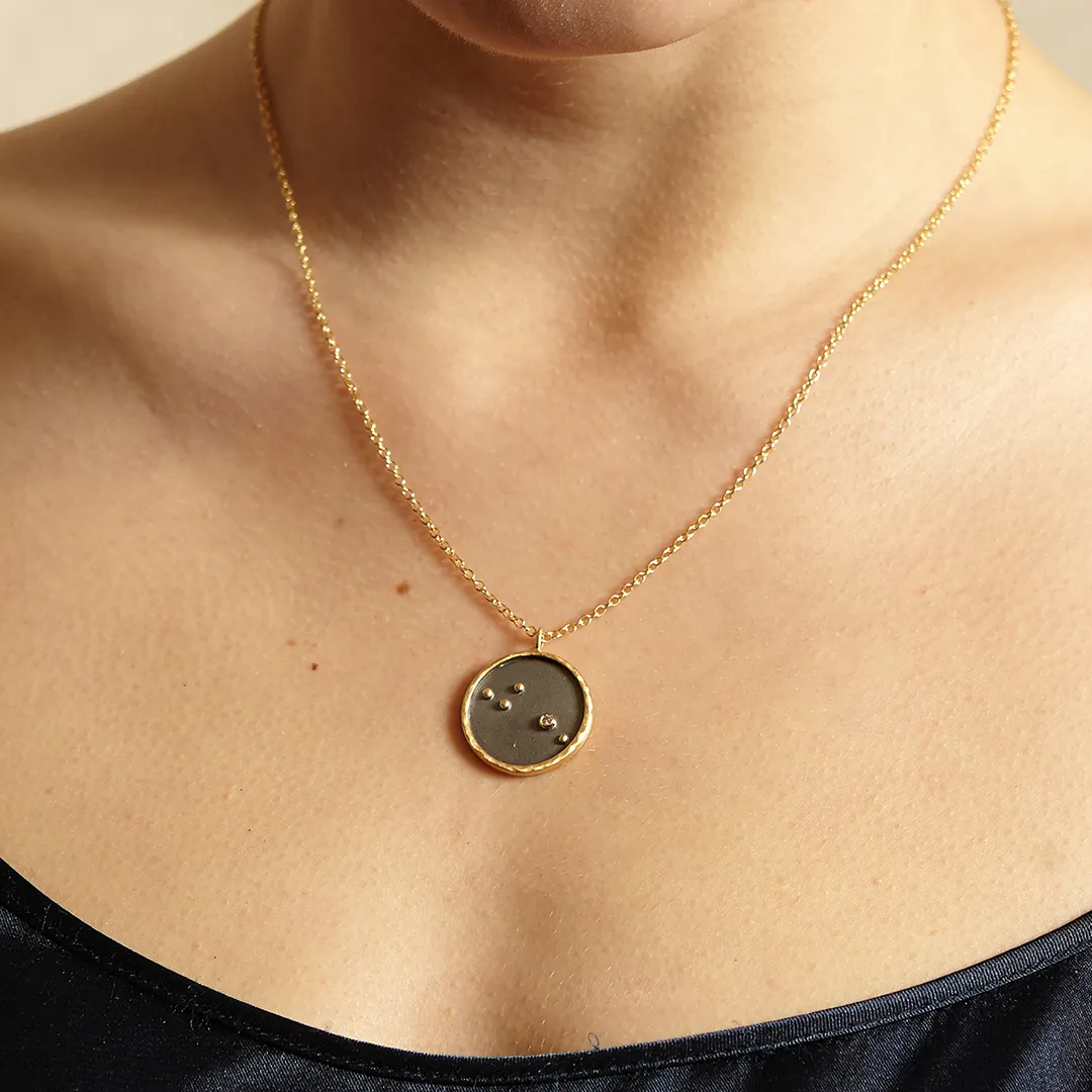 Taurus Zodiac Necklace