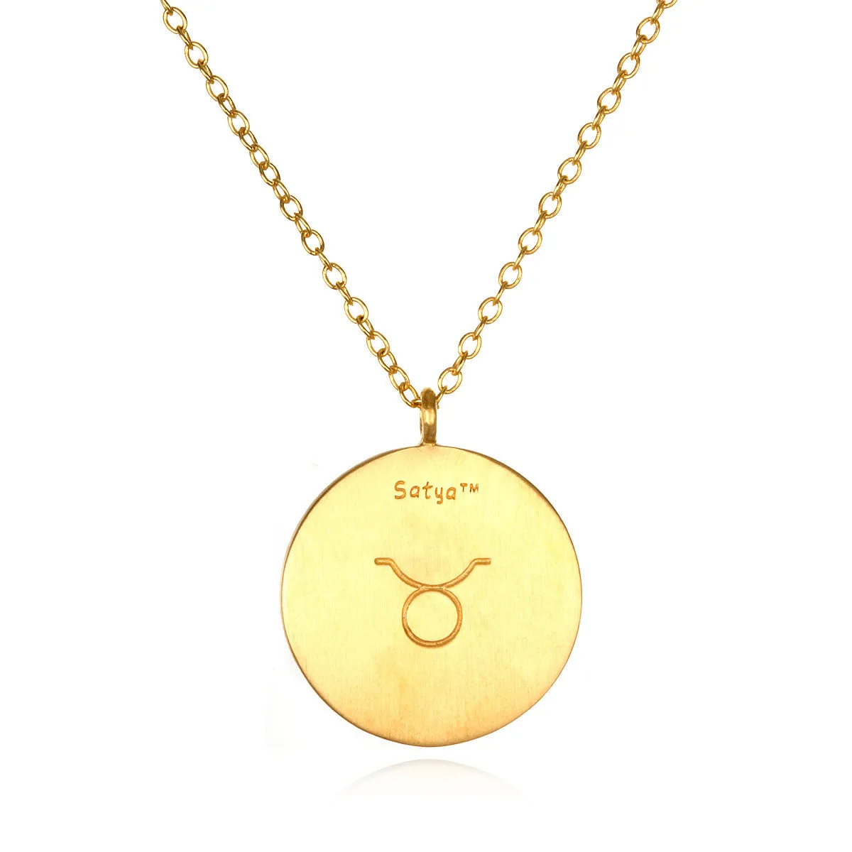 Taurus Zodiac Necklace