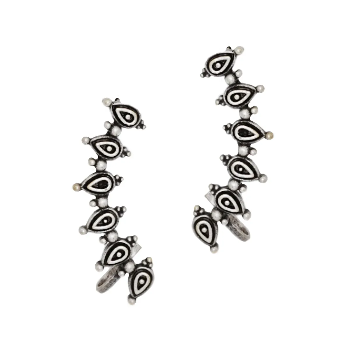 Teejh Abhipsa Silver Oxidised Jewelry Gift Set