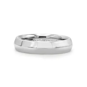 Tiffany Forever Wedding Band Ring - Platinum